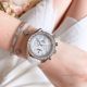 New Copy Omega Speedmaster Chronograph watches SS Blue Leather Band (6)_th.jpg